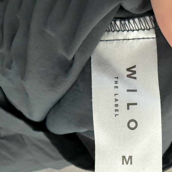 WILO The Label Wide Leg Cargo Pant Gray sz M Australian Brand Anthropologie - Picture 6 of 7